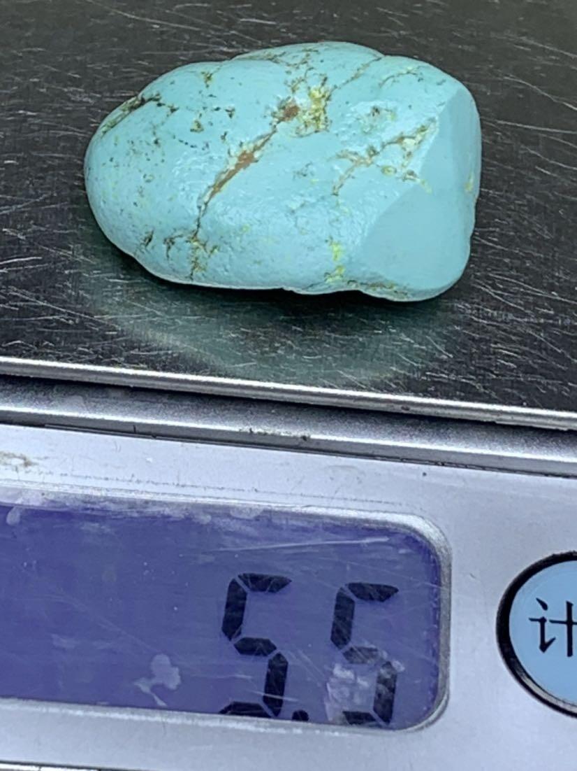 南红蜜蜡绿松石专场 原矿绿松石
