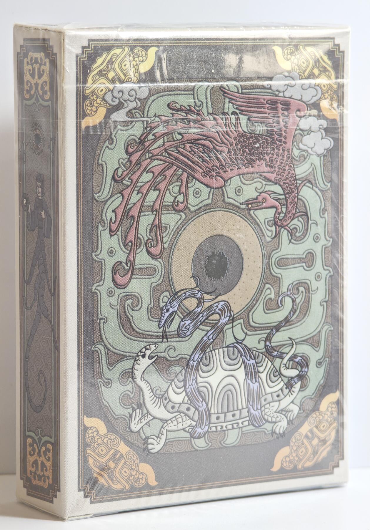 白泽拍卖卡牌手绘专场第13期（昨夜一霎雨，天意苏群物） 2023 九轩文化 群雄逐鹿 李云中三国扑克 未开封