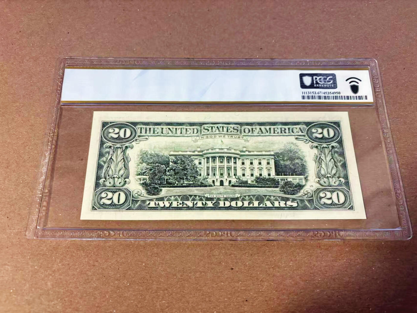 【Blue Auction】✨世界纸币精拍第622期【精】 【补号无47】美国 1993年20美金 PCGS67EPQ 