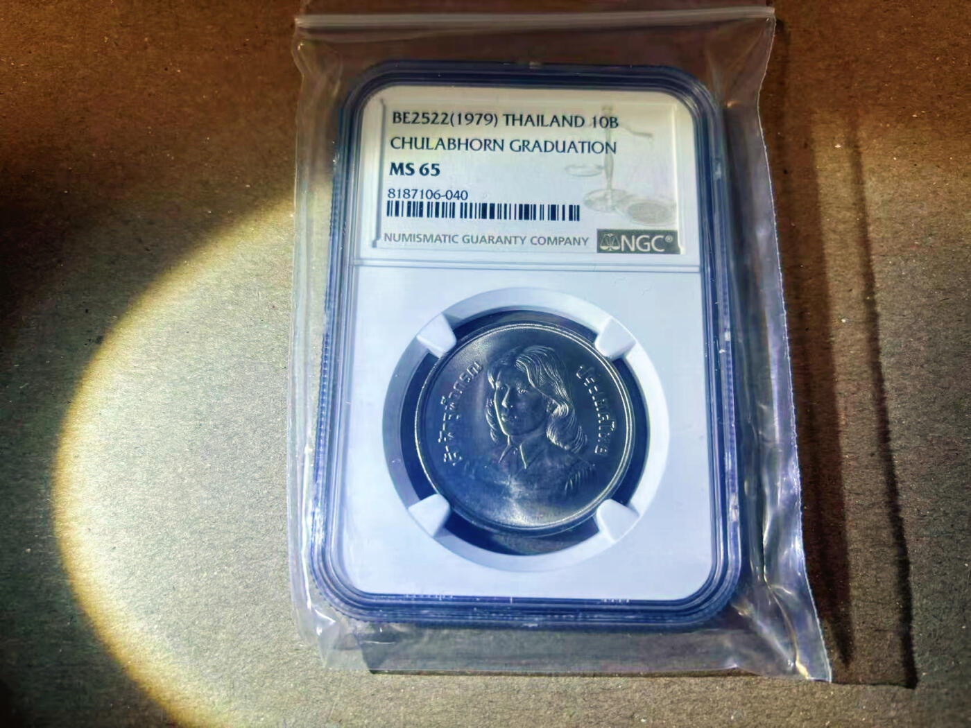 【Blue Auction】✨世界纸币精拍第622期【精】 泰国 1981年10B  King Rama lX NGC MS65