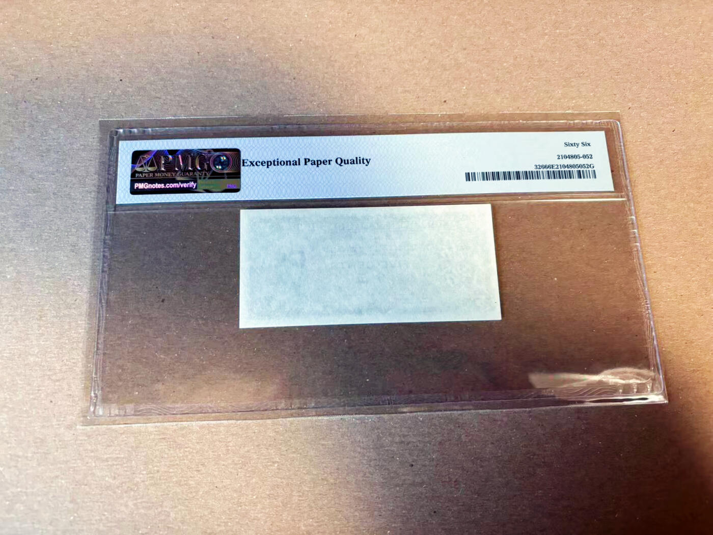 【Blue Auction】✨世界纸币精拍第622期【精】 香港 1961-65年5分 大冠女王 PMG66EPQ