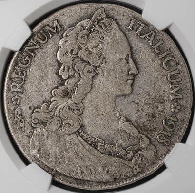 修遠堂世界钱币第五十八期 - NGC VF35 1918年意属厄立特里亚1泰勒大银币