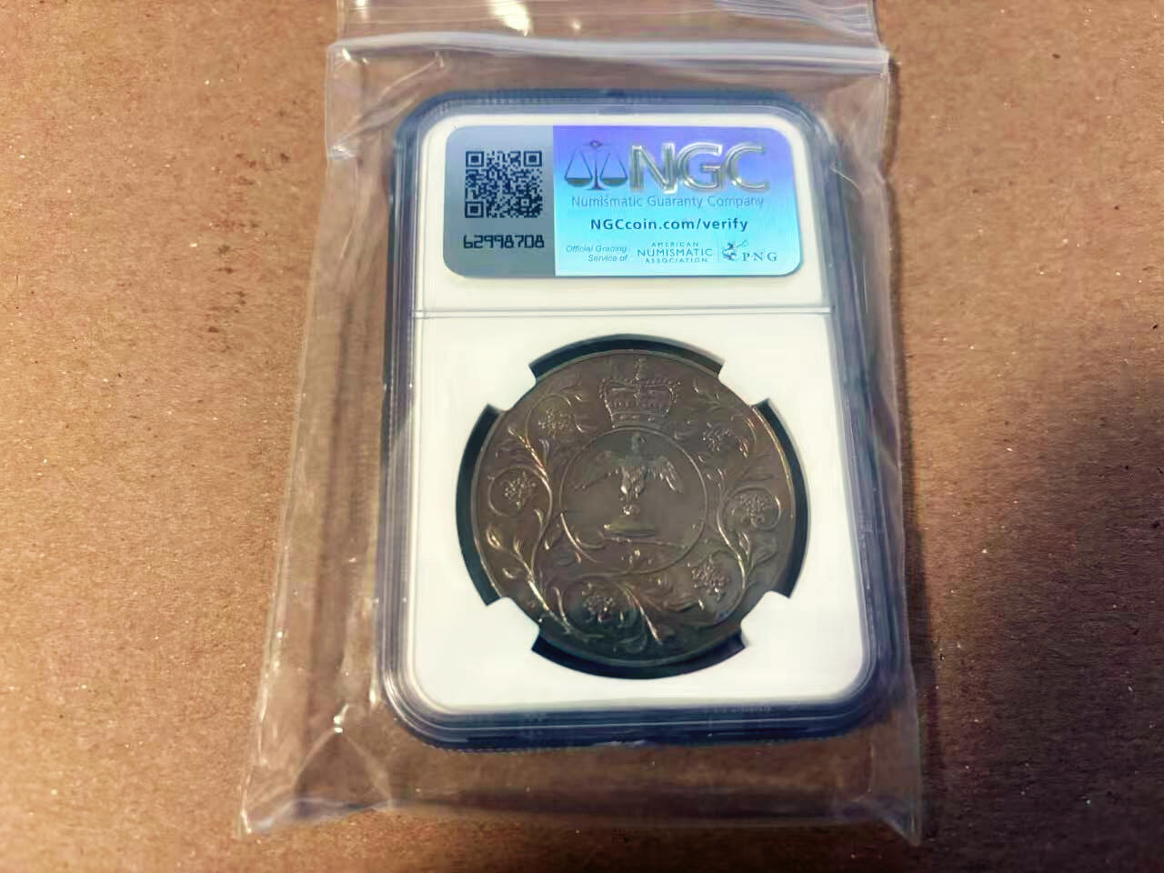 【Blue Auction】✨世界纸币精拍第622期【精】 英国 1977年25P Silver Jubilee NGC MS66