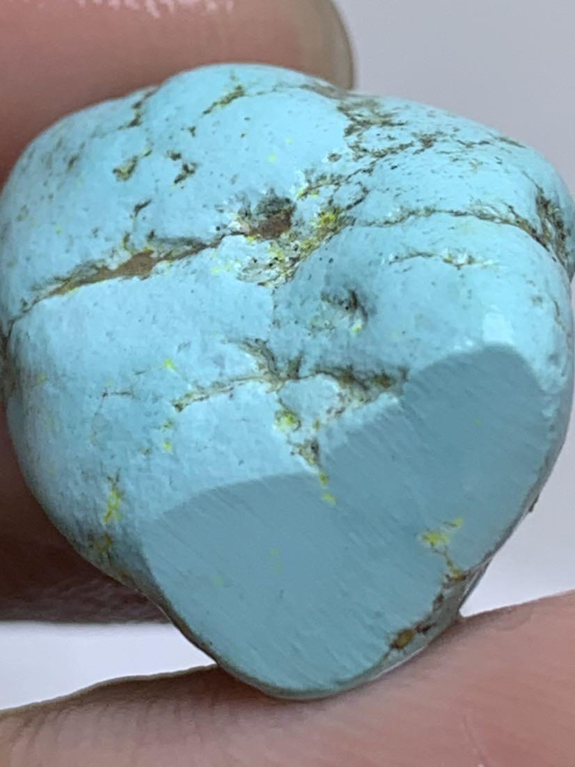 南红蜜蜡绿松石专场 原矿绿松石