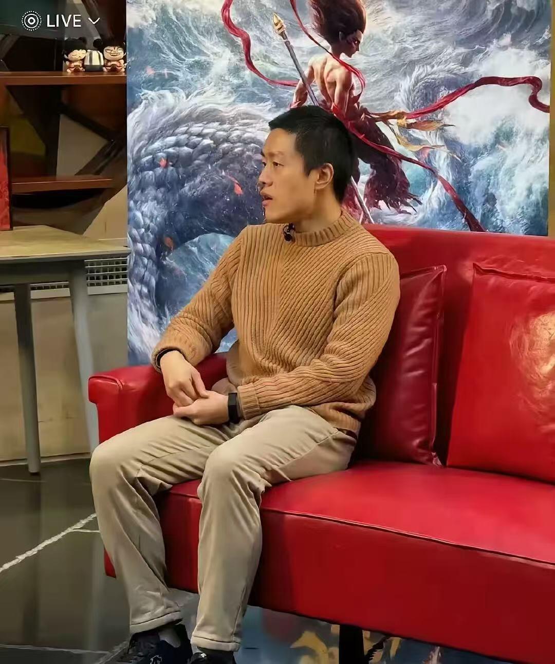 零元拍： 导演饺子，哪吒CV吕艳婷老师和敖丙CV酷帅的瀚墨三签《哪吒2：魔童闹海》杜比全景声官方海报！尺寸A3，最后两图为装裱效果，拍品不含装裱。