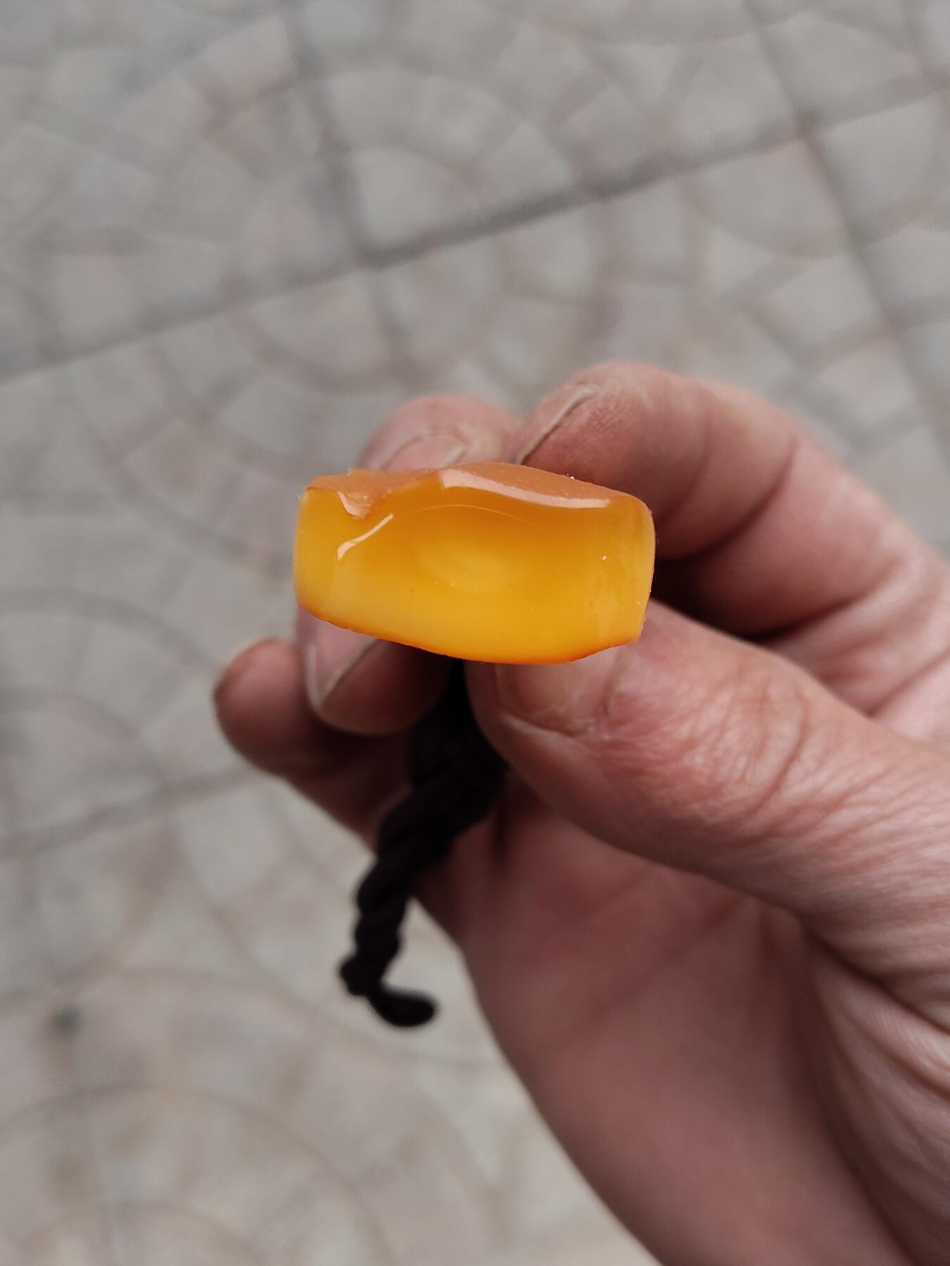 南红蜜蜡绿松石专场 天然琥珀蜜蜡 鸡油黄飘花 随形吊坠