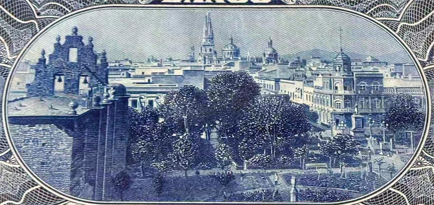 【Blue Auction】✨世界纸币精拍第622期【精】  【目录价750美金】墨西哥 1902-14年20比索 正面女神&背面城市风景唯美 ABNC出品 雕刻细腻 PMG64EPQ 超大票幅 非常耐看的一张