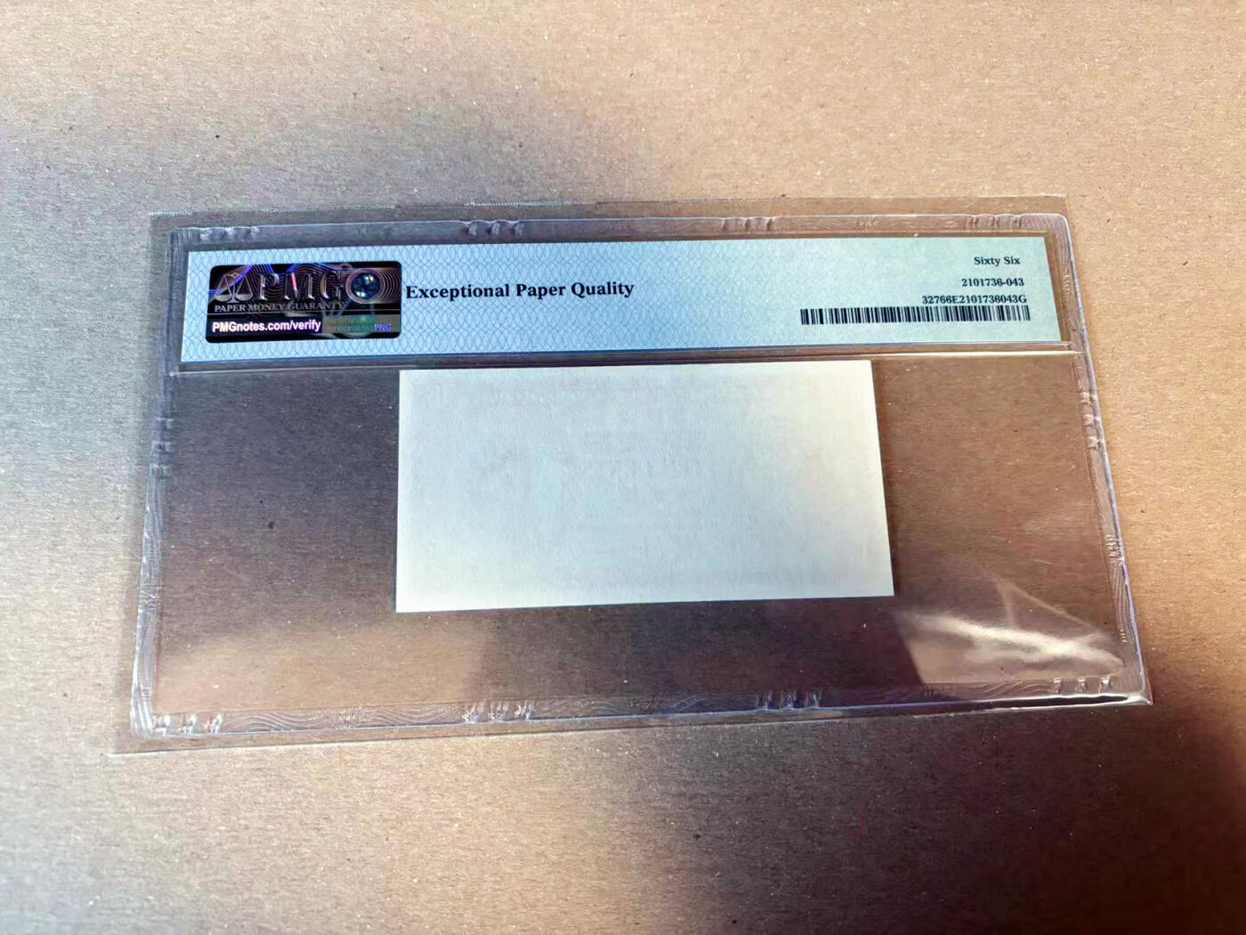 【Blue Auction】✨世界纸币精拍第622期【精】 香港 1961-65年10分 大冠女王 PMG66EPQ