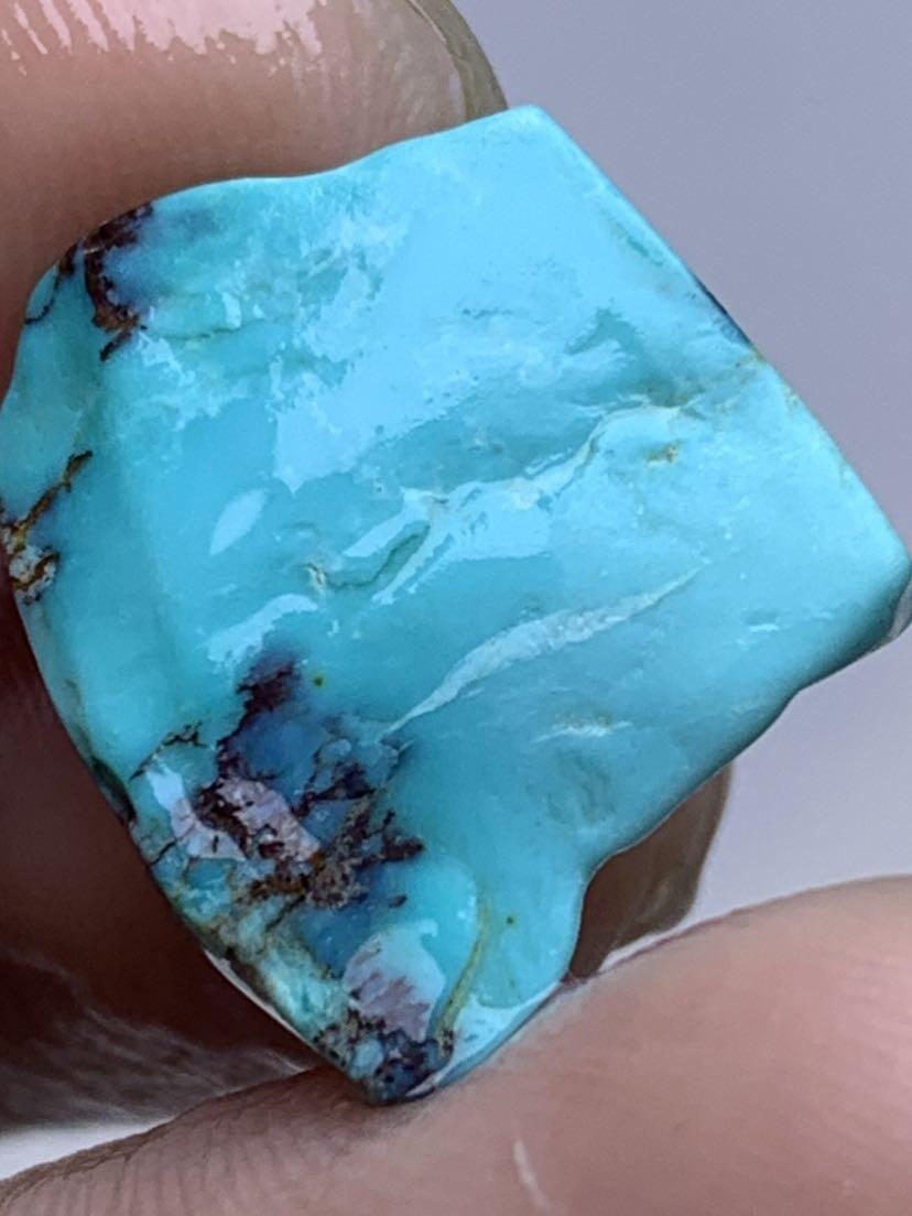 南红蜜蜡绿松石专场 原矿绿松石
