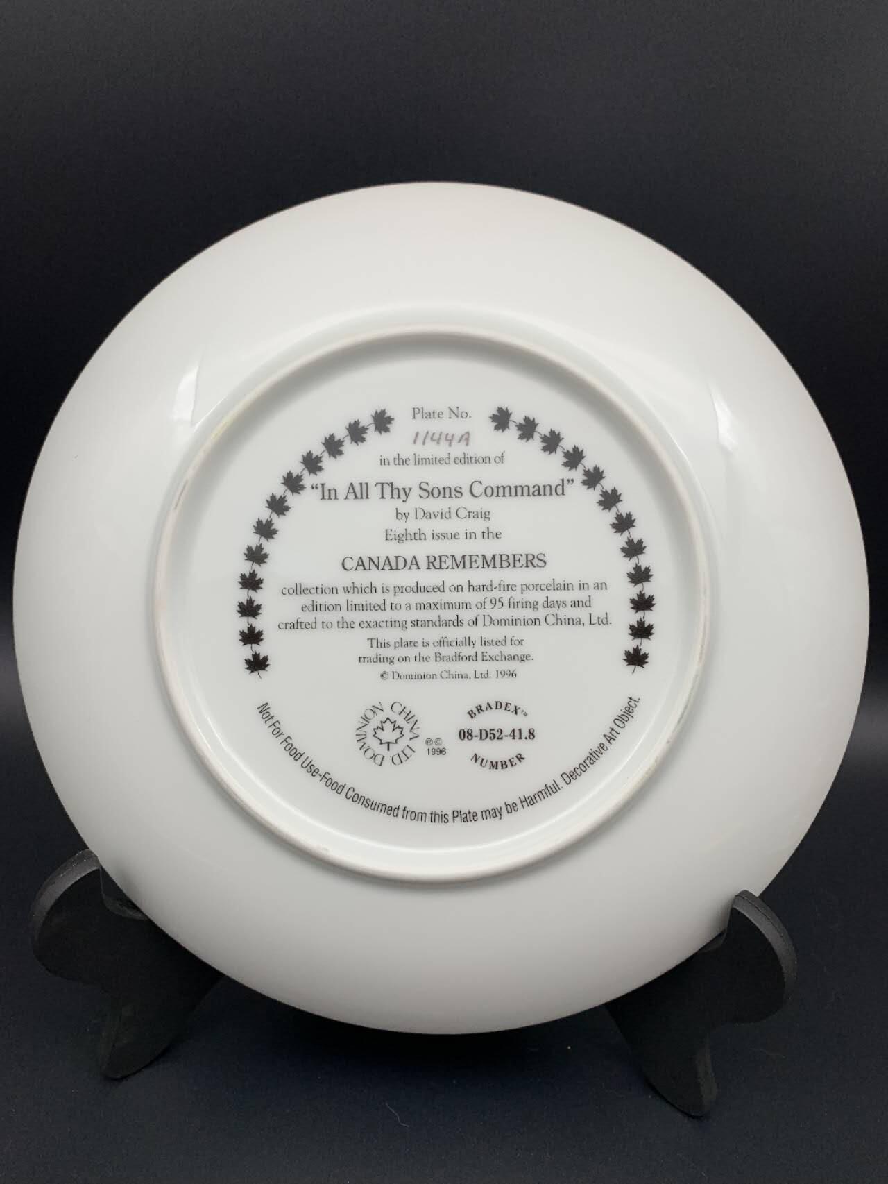 嘉宝良覃世界勋赏第8期拍卖 加拿大二战胜利纪念盘