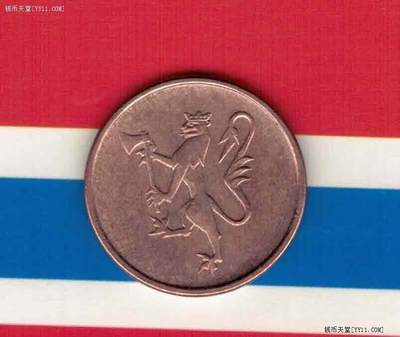 挪威1978年5欧尔 欧洲硬币 实物如图 八五品 - 挪威1978年5欧尔 欧洲硬币 实物如图 八五品