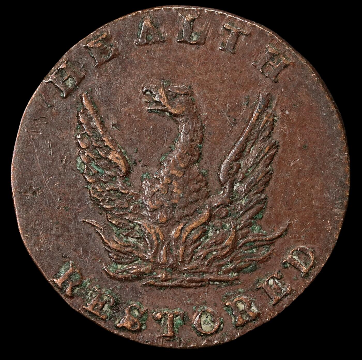 修遠堂世界钱币第五十八期 19世纪英国代用币 2.67g