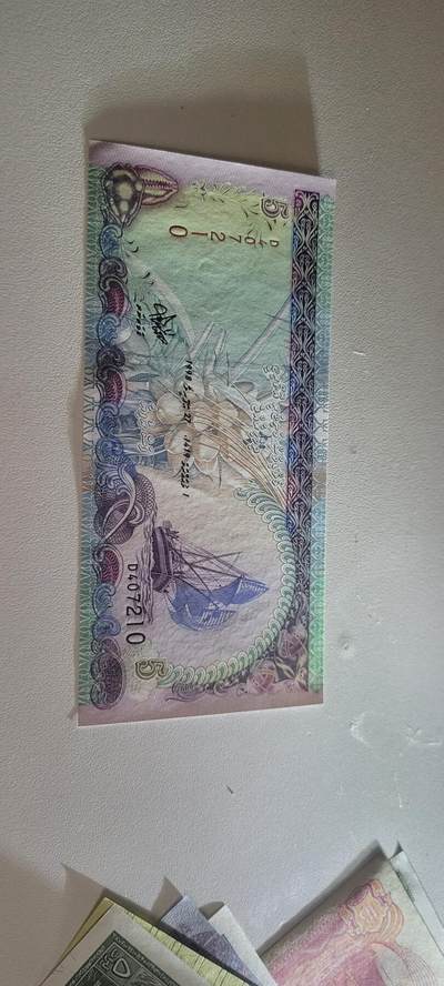 2025第六期纸市均有打光 马尔代夫5拉菲亚 1998年 