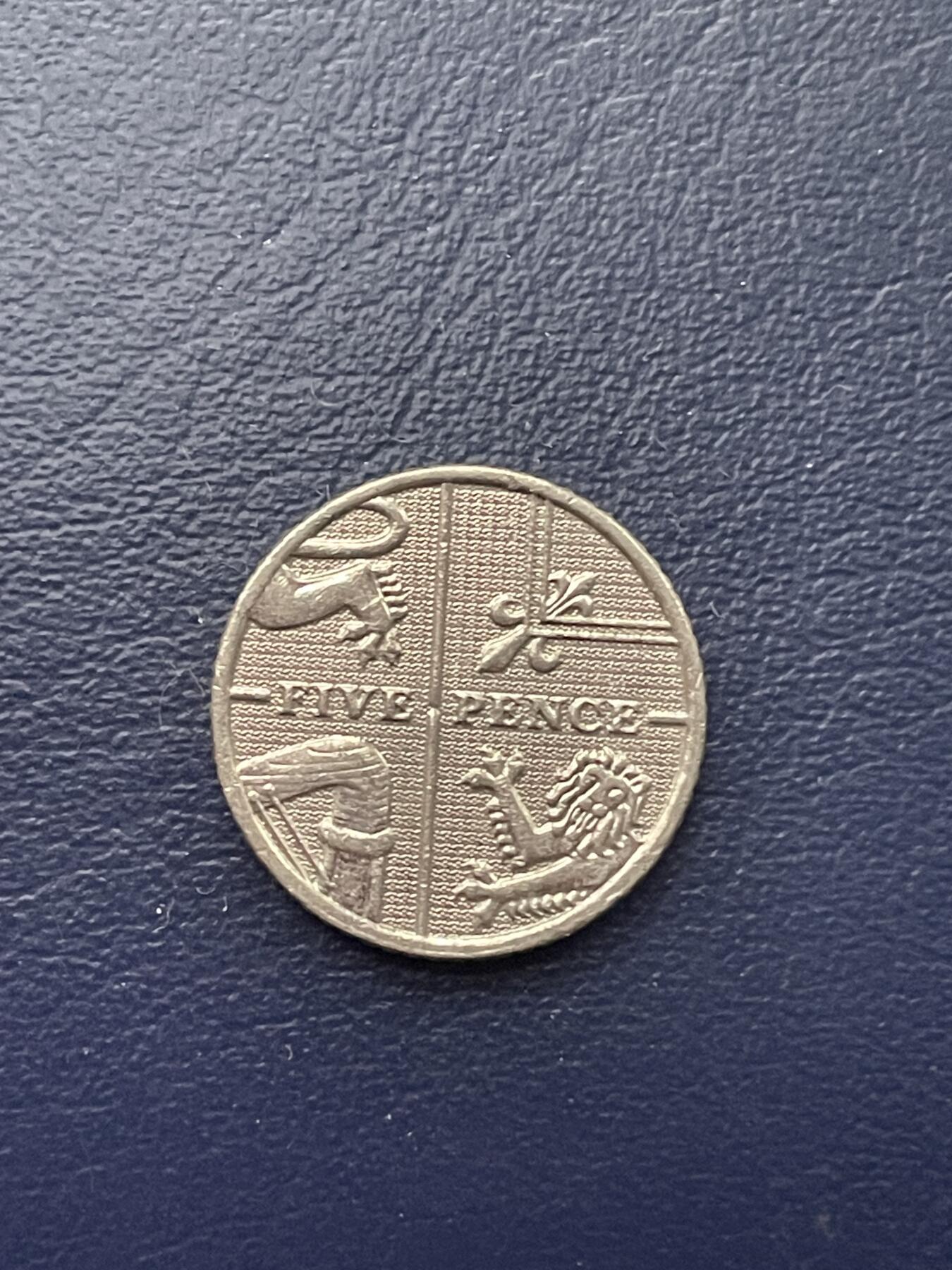 金银花邮币世界各国硬币专长17 5便士