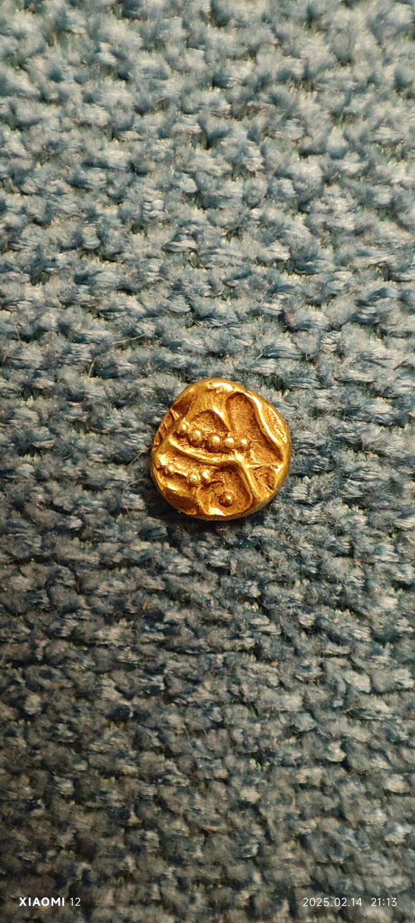 梧彩钱庄捡漏拍2月 古印度大象金币 小型 0.3克