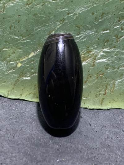 精美药师玛瑙桶珠一个 - 精美药师玛瑙桶珠一个