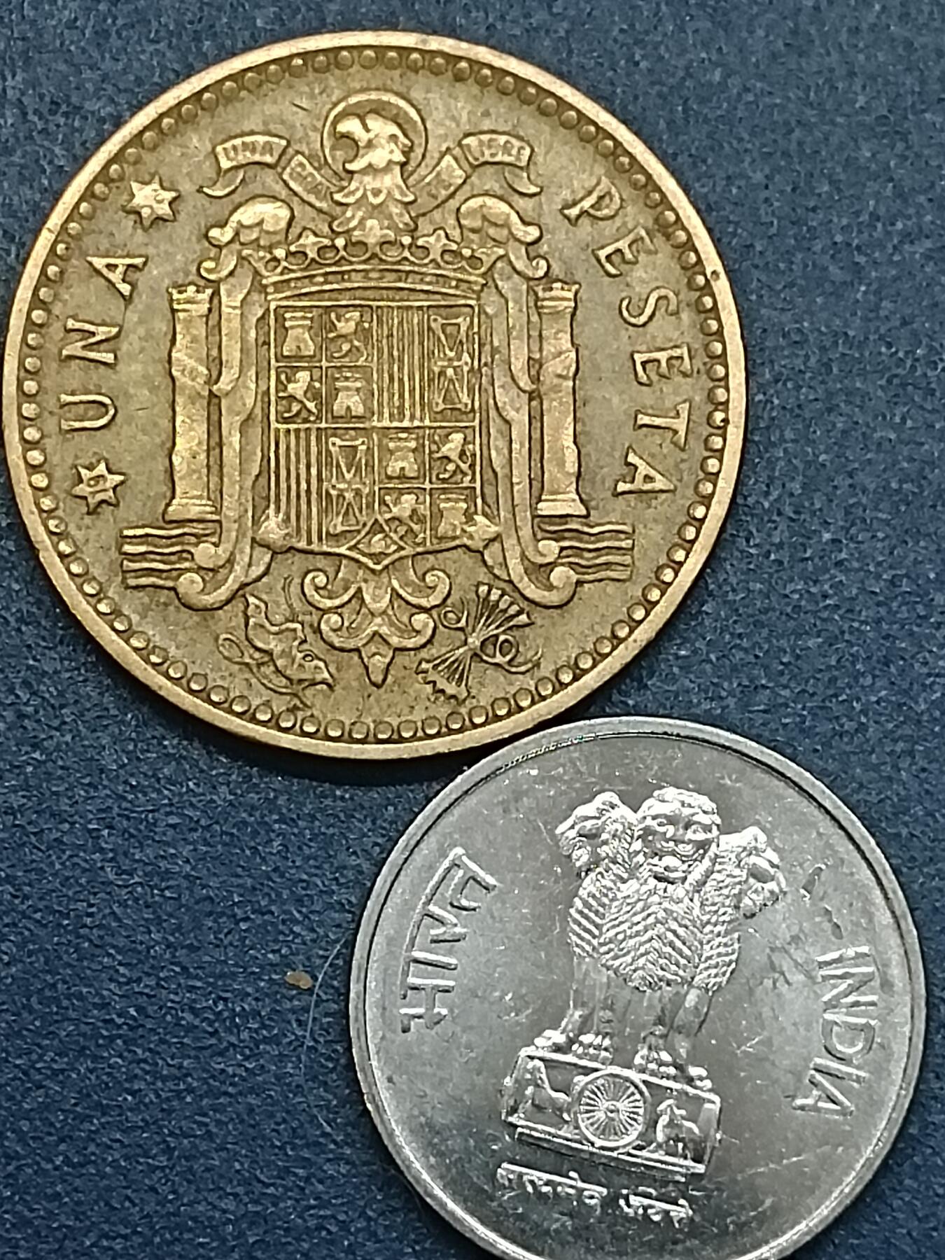 吉祥压岁钱外国硬币第58场  西班牙硬币1953