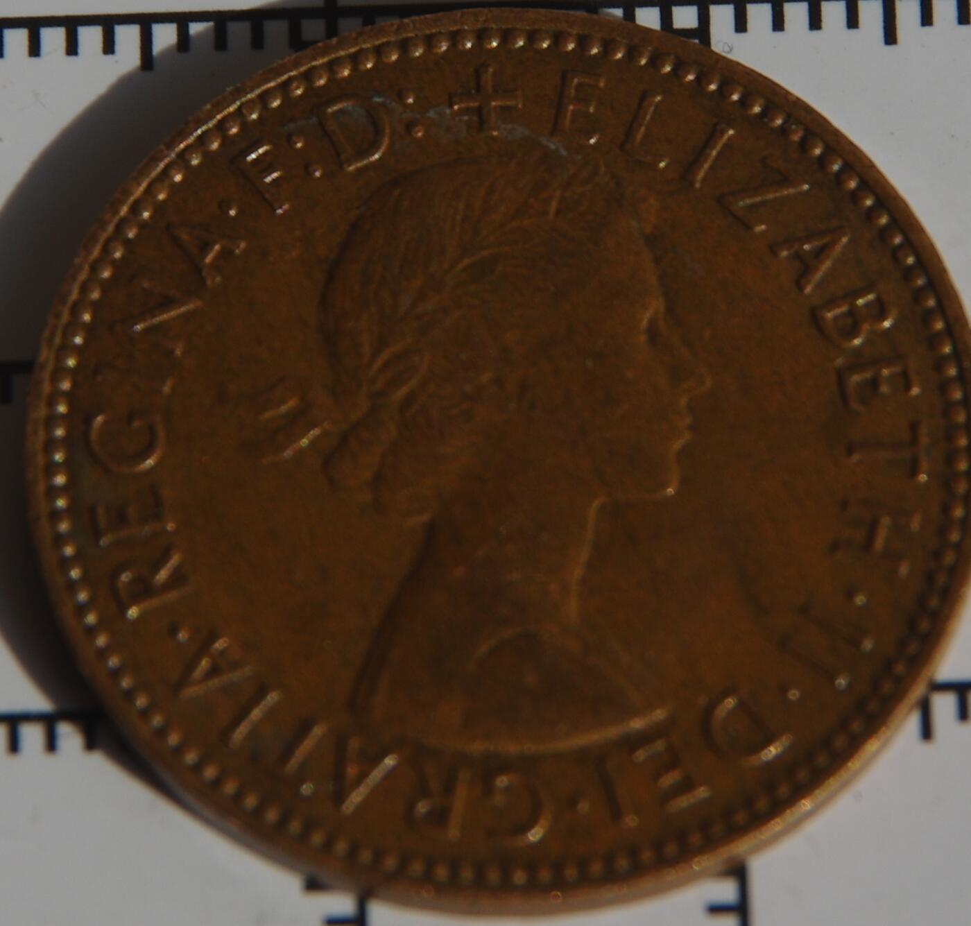 牛蛙牛蛙：银币、外币、化石标本 英国1967年1新便士