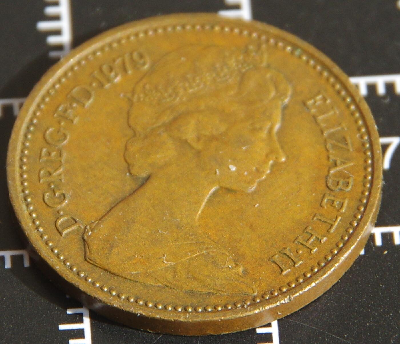 牛蛙牛蛙：银币、外币、化石标本 英国1971年1新便士