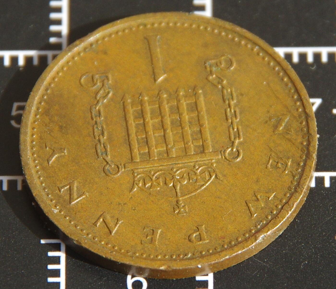 牛蛙牛蛙：银币、外币、化石标本 英国1971年1新便士