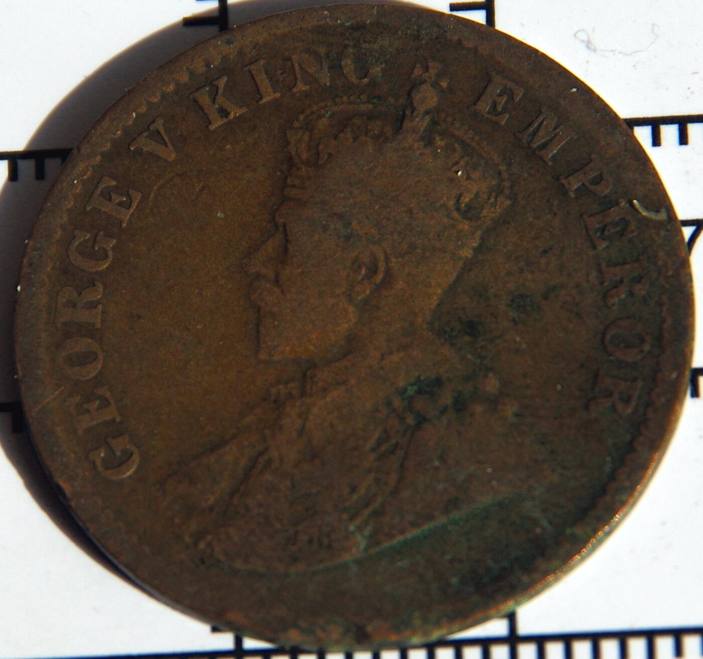 牛蛙牛蛙：银币、外币、化石标本 少见英国1915年乔治五世1便士