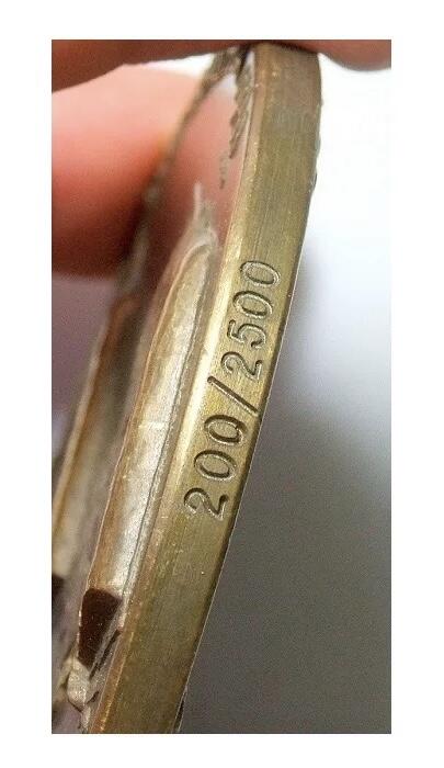 葡萄牙1983年大航海时代三型大帆船高浮雕精制超大铜章70MM 193克 发行量2500枚