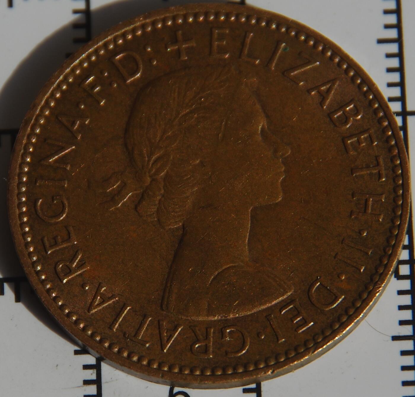 牛蛙牛蛙：银币、外币、化石标本 英国1967年1便士帆船