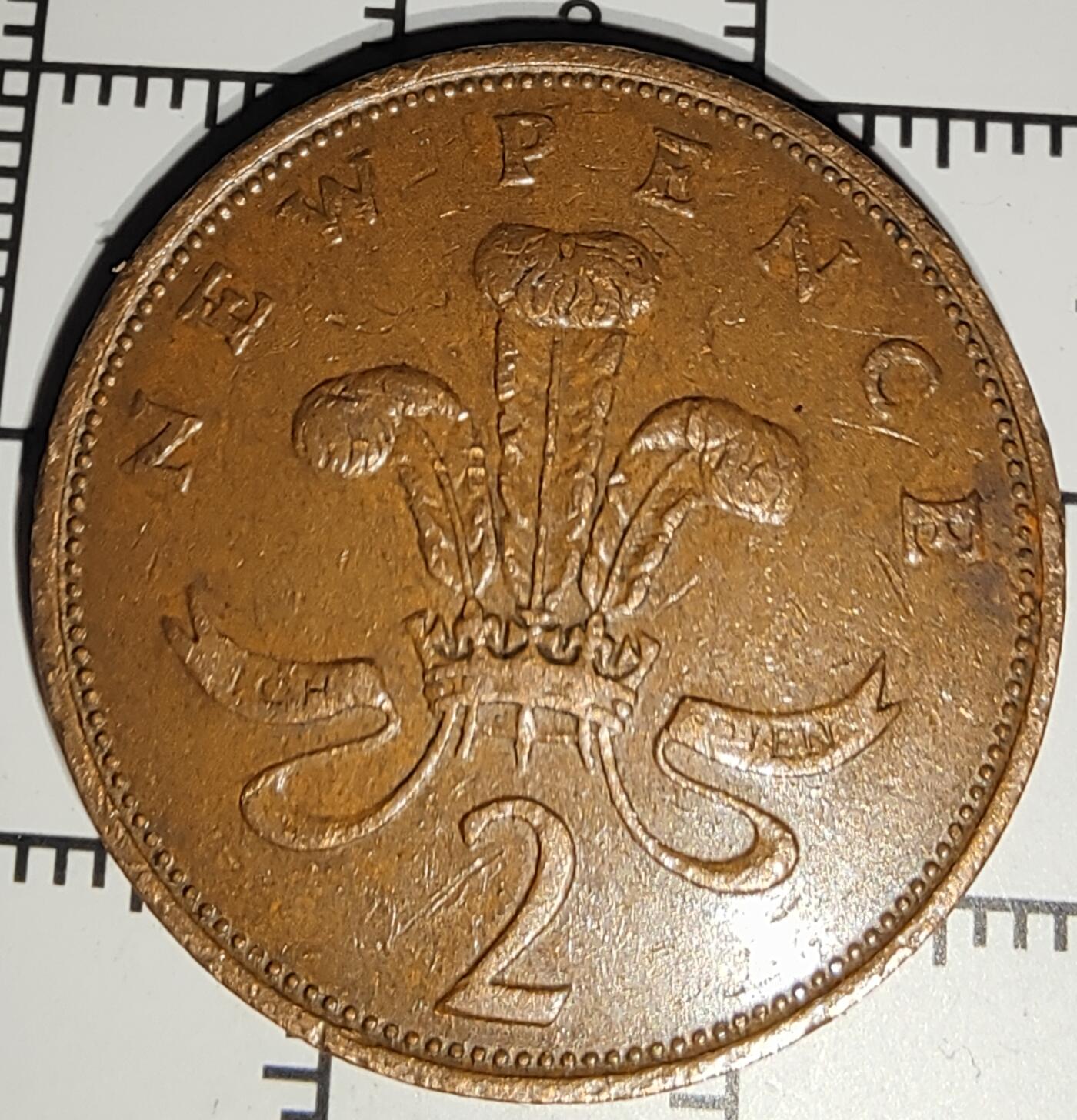 牛蛙牛蛙：银币、外币、化石标本 英国1975年1便士