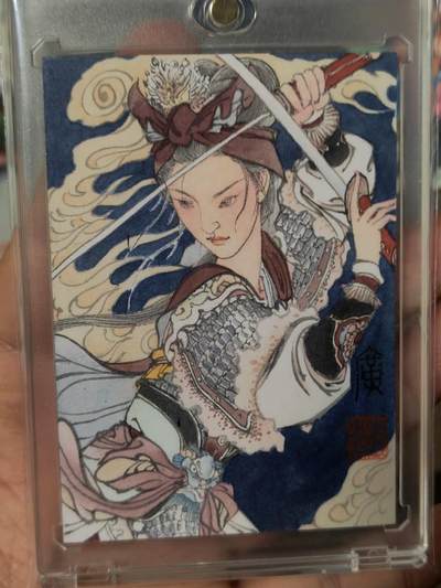 秋原瞳小店第9期（微风，初晨，熟悉的街道，还有……曾经的她………） - 李广手绘——三娘之殇