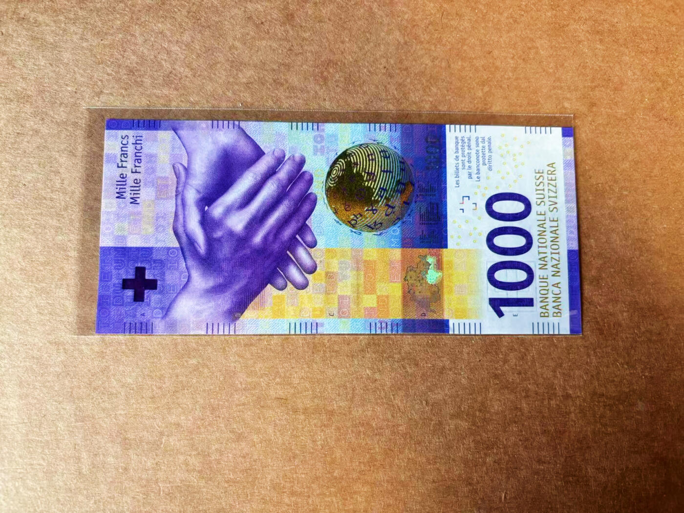 【Blue Auction】✨世界纸币精拍第624期【精】 【777豹子号】瑞士 2017年1000法郎 全新UNC