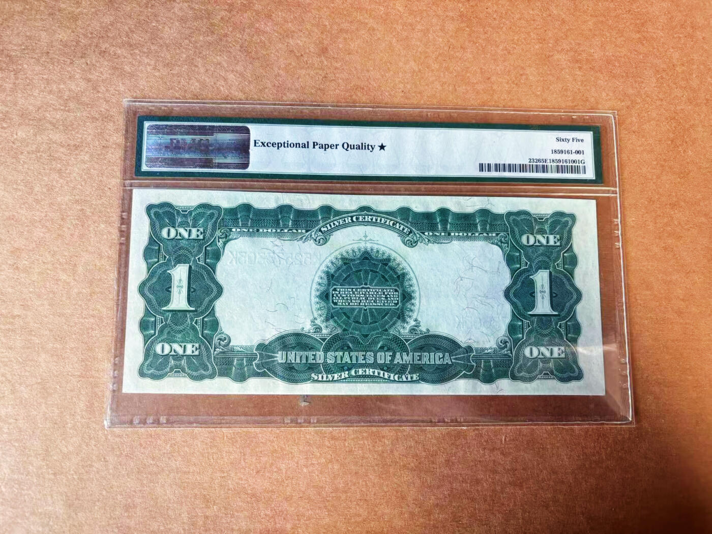 【Blue Auction】✨世界纸币精拍第624期【精】 【带星少见】美国 1899年1美金 大黑鹰 林肯和格兰特肖像 PMG65EPQ星星 