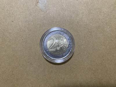无佣金满188元包邮 精品硬币 - 西班牙 2欧硬币 阿尔塔米拉洞穴岩壁画 2015