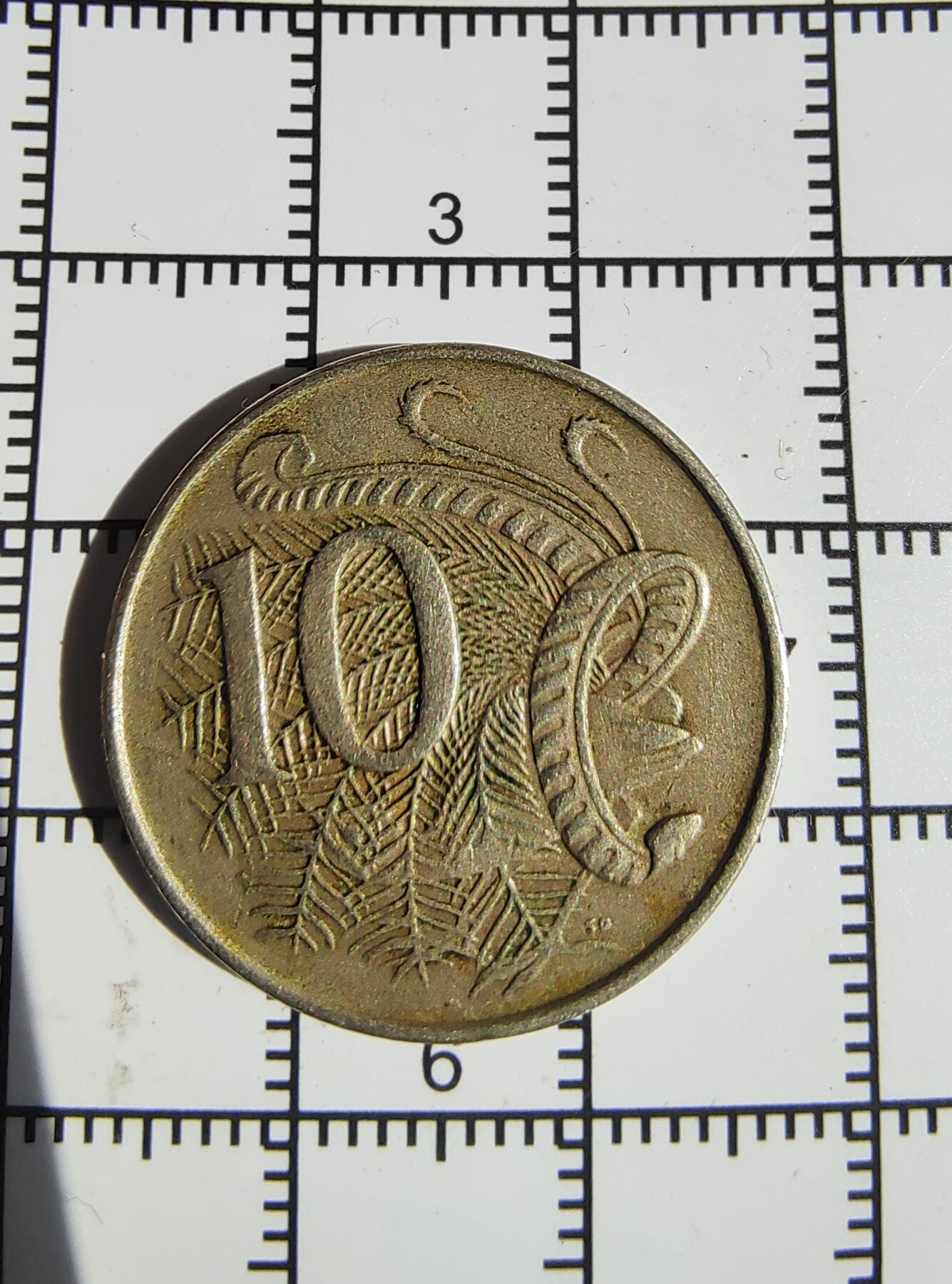 牛蛙牛蛙：银币、外币、化石标本 少见澳大利亚1962年10分