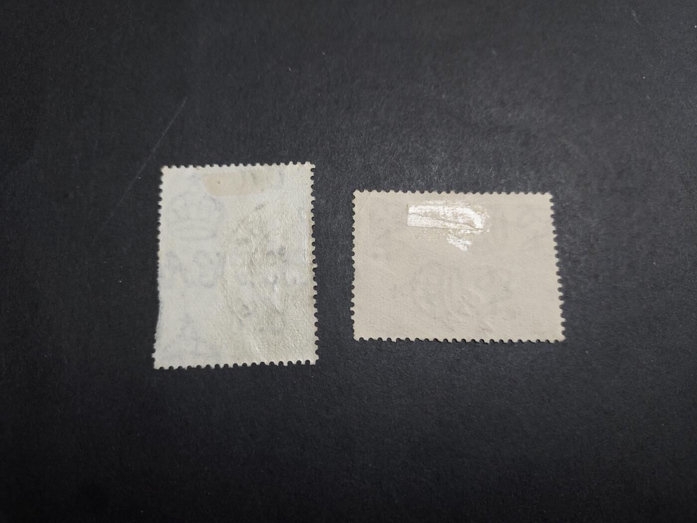 HKPNC 博彦收藏 3月6日香港票专场 香港 开埠百年 高值旧票2枚 上品