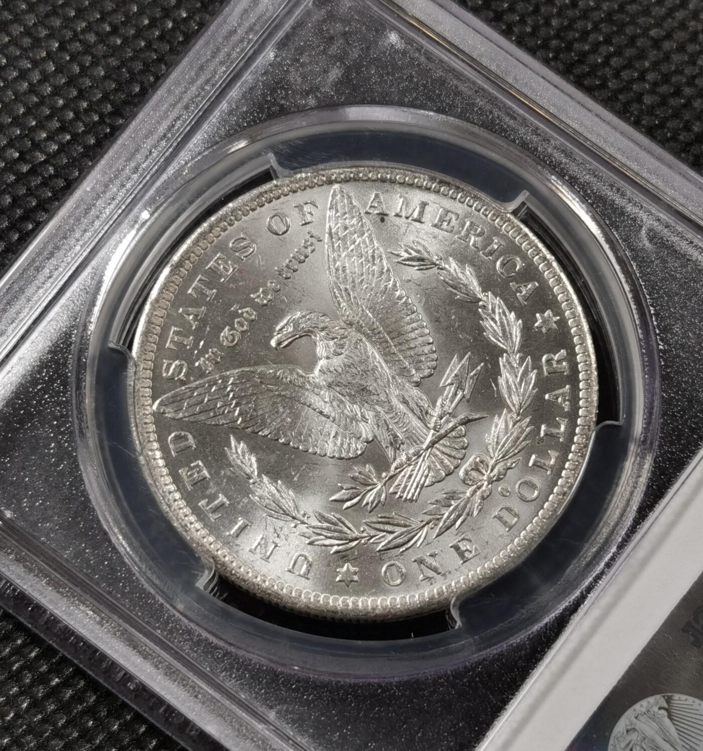 “银华永恒·摩根之光”  甄臻铺-摩根专场（第6期） PCGS-MS64 1884年O版摩根