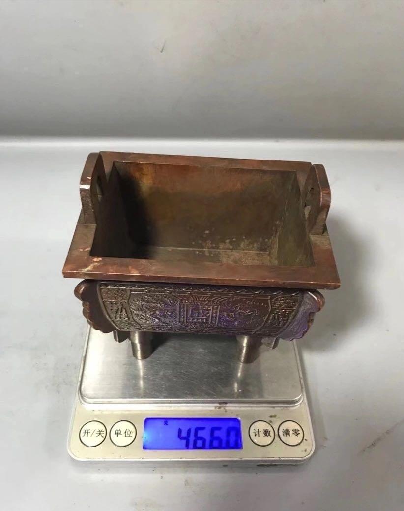 杂项专场 精品鼎盛千秋年代铜鼎