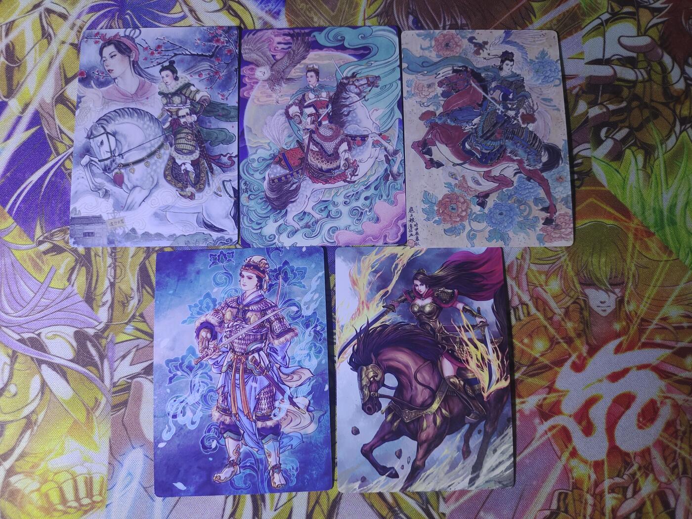 天玑星卡拍第七十六期《各种IP啥都有》持续收拍收评中 满赠三娘需备注 星宿文创 刀映寒霜 扈影风华 三娘 普卡 5张