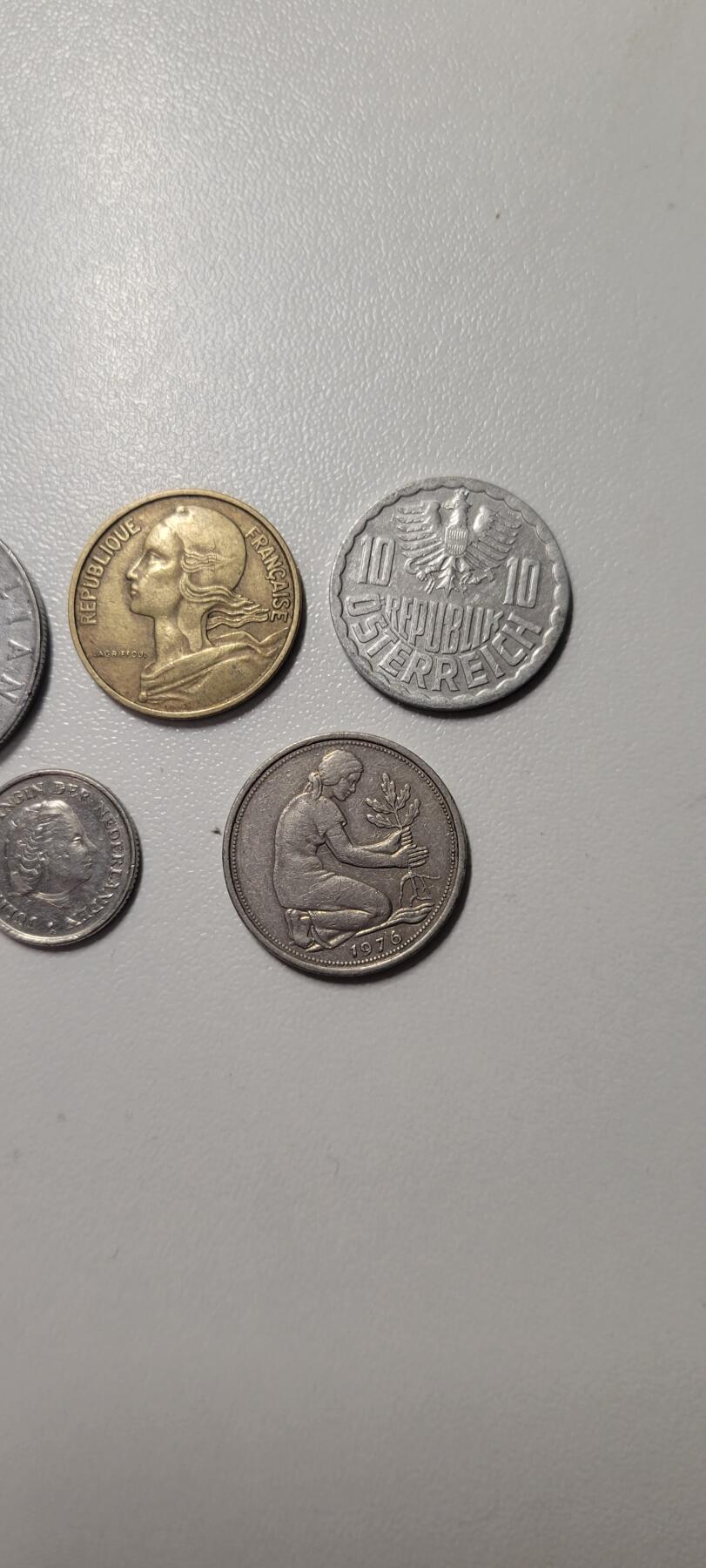 2025第七期 欧洲5枚外币
