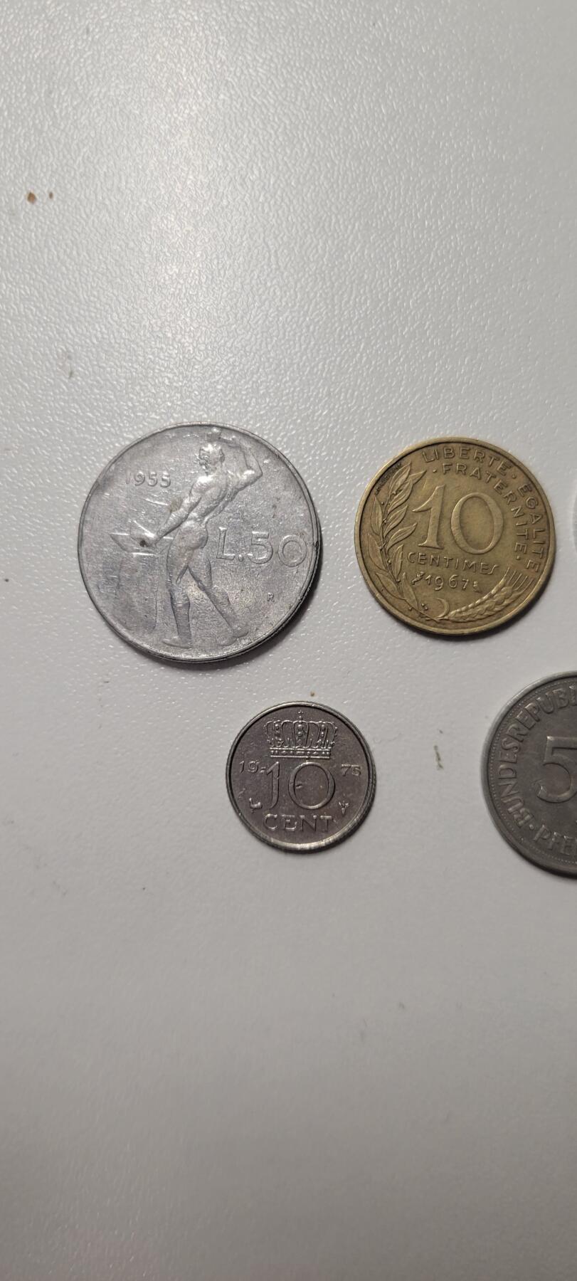 2025第七期 欧洲5枚外币