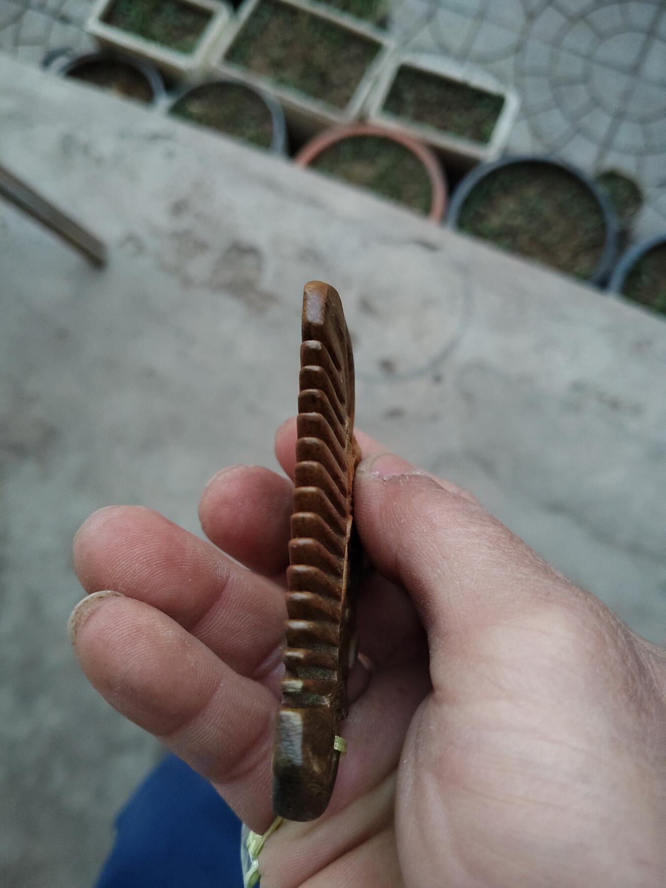 杂项专场 四大檀香之一绿檀梳子不香免费送