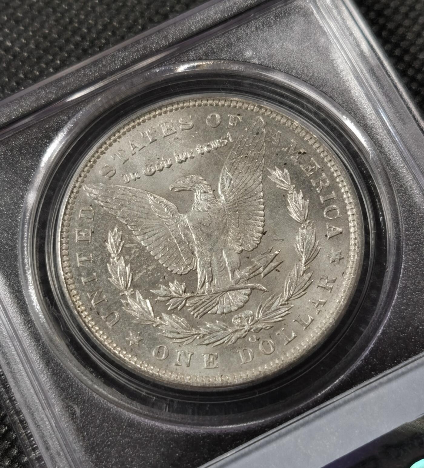 “银华永恒·摩根之光”  甄臻铺-摩根专场（第6期） PCGS-MS63 1904年O版摩根