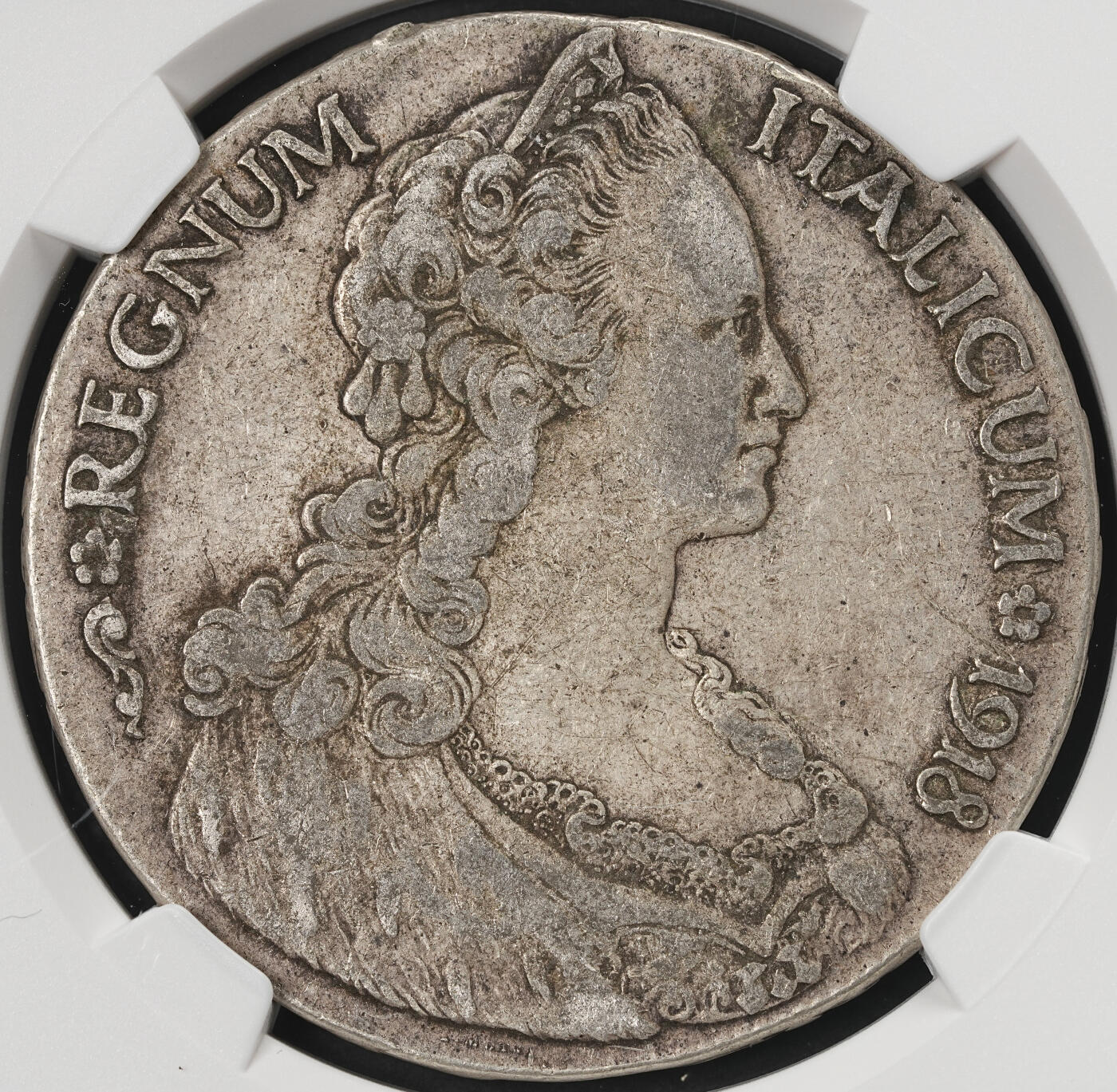 修遠堂世界钱币第五十九期 NGC XF40 1918年意属厄里特立亚1泰勒大银币