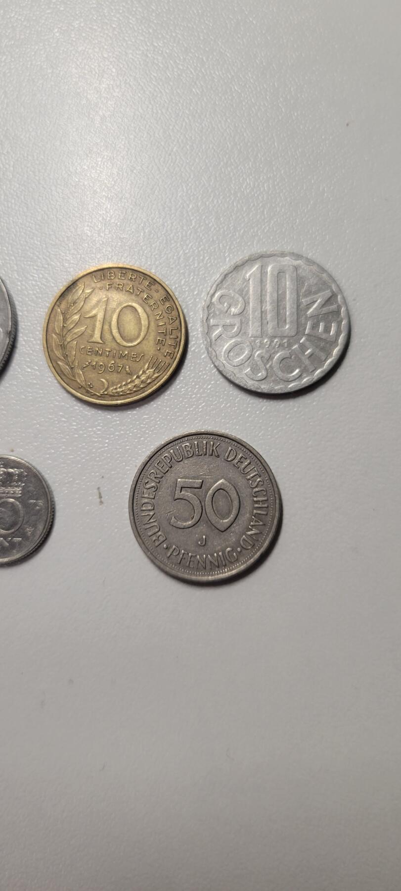 2025第七期 欧洲5枚外币