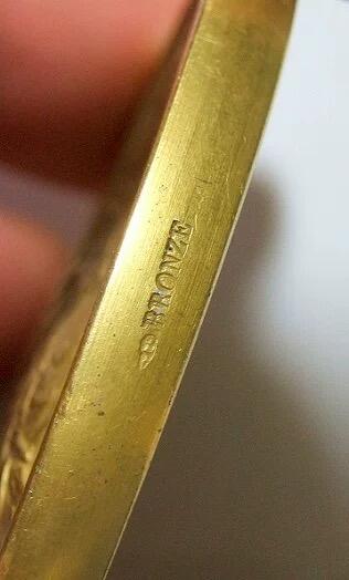 法国太阳王路易十四 戎装骑马像高浮雕精制超大镀金章 65MM 130克