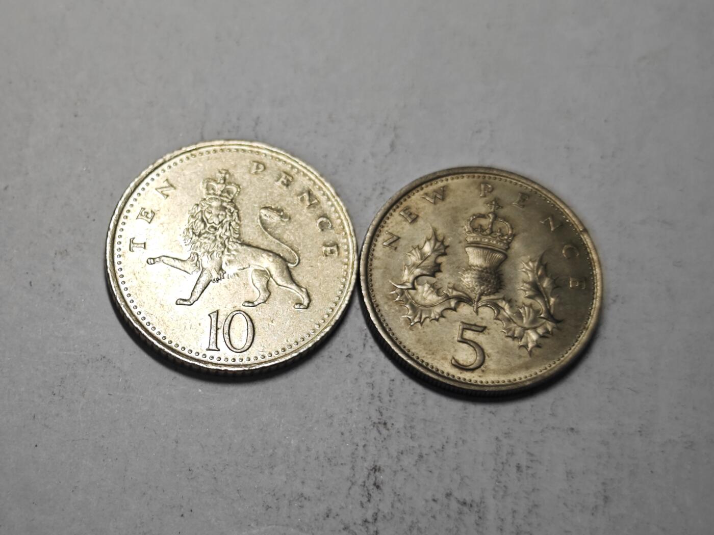 小小杂货铺31期有佣金（满五十包邮） 英国硬币两枚