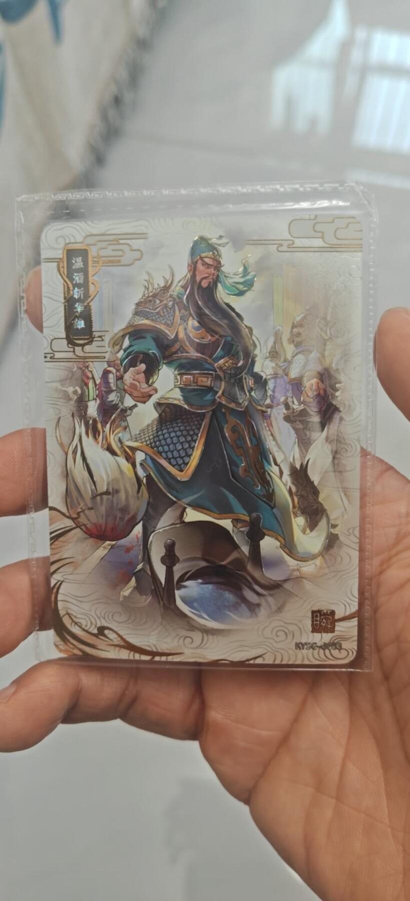 秋原瞳小店第9期（微风，初晨，熟悉的街道，还有……曾经的她………） 卡游三国千古一瞬原膜温酒斩华雄