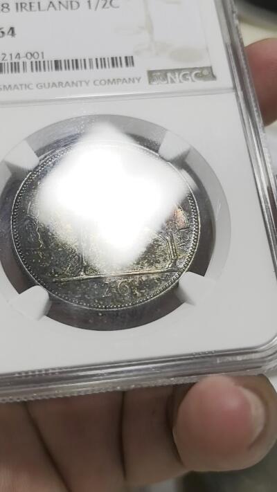 博洋堂“不负春光”二月精品专场暨第112期（全场包邮） NGC PF64/63 爱尔兰1928年首版动物币2铜3银共5枚精制币，发行量6001套，正宗原盒一手送评，五彩包浆，难得的一组高等级收藏品