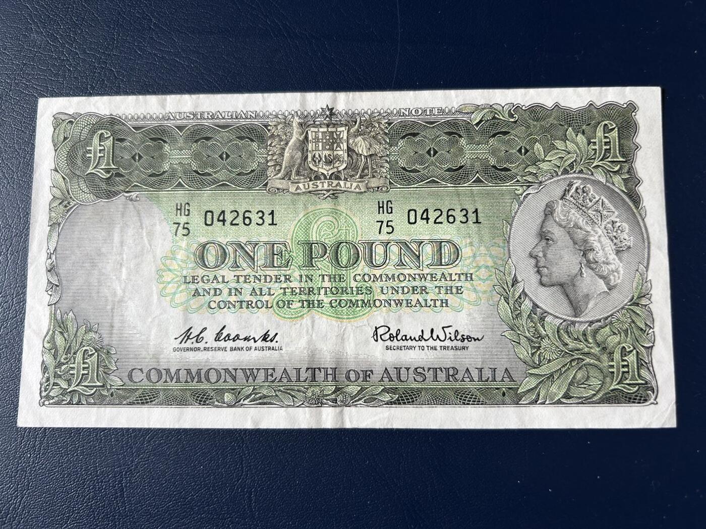 收藏联盟Quantum Auction 第410期拍卖 @征集拍品 长期供货可享分佣福利  澳大利亚联邦版1镑 石膏女王像 流通XF品