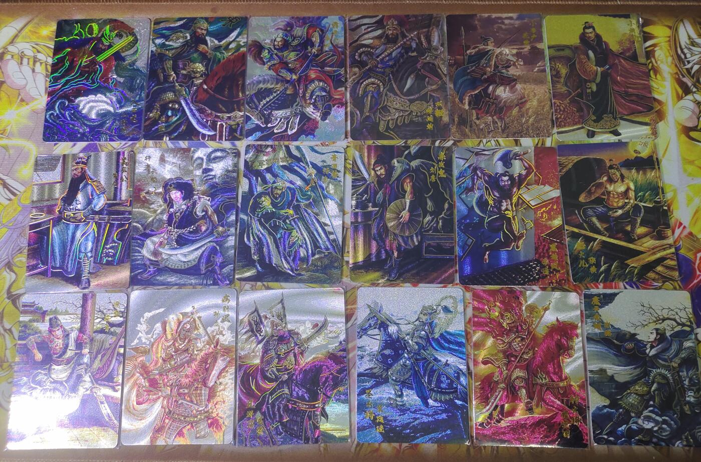 天玑星卡拍第七十六期《各种IP啥都有》持续收拍收评中 满赠三娘需备注 百里水浒 苍之飞鸿 冷烫粗闪 36张