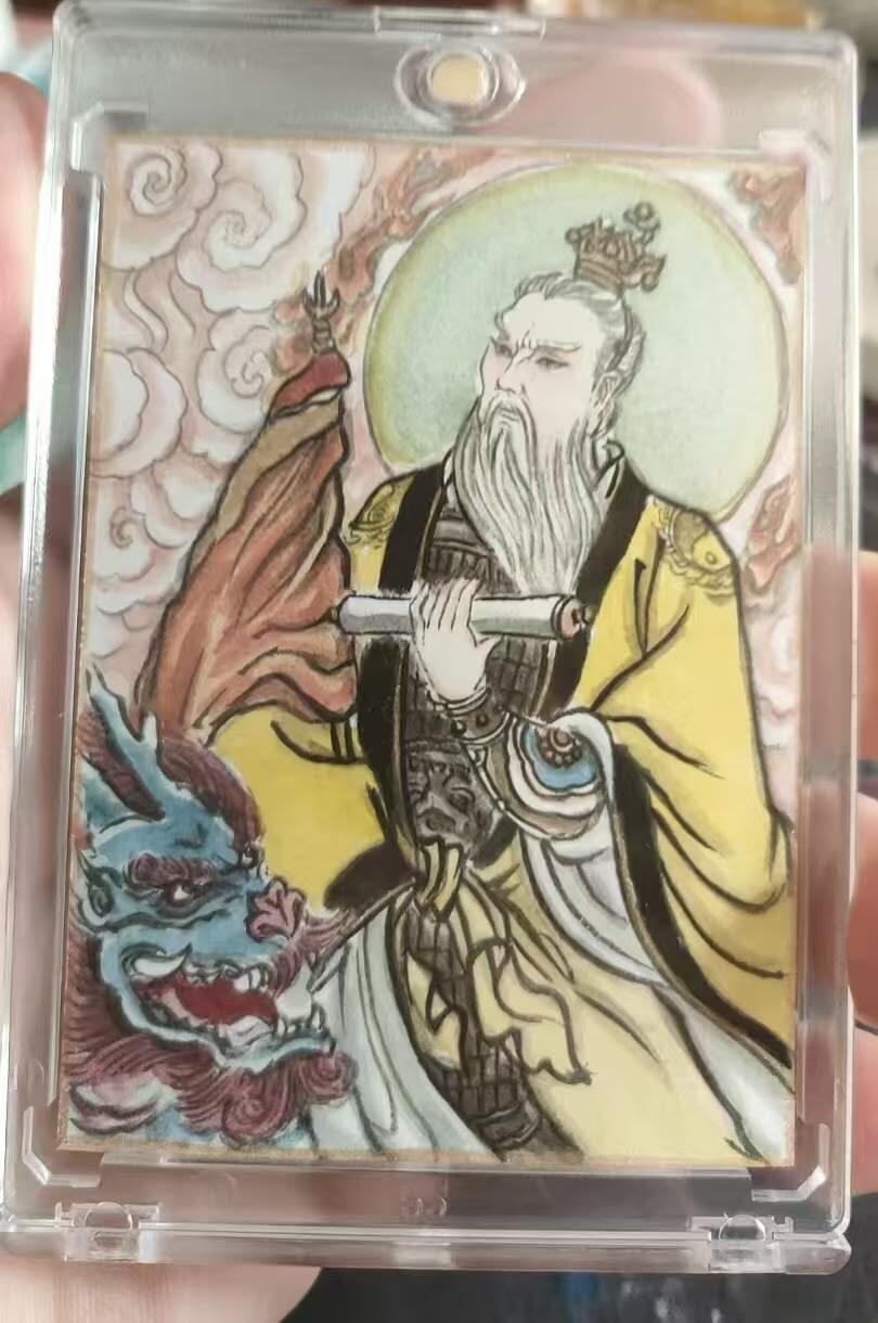 秋原瞳小店第9期（微风，初晨，熟悉的街道，还有……曾经的她………） 卢艺丰封神手绘姜子牙——天宫发言人（阳）
